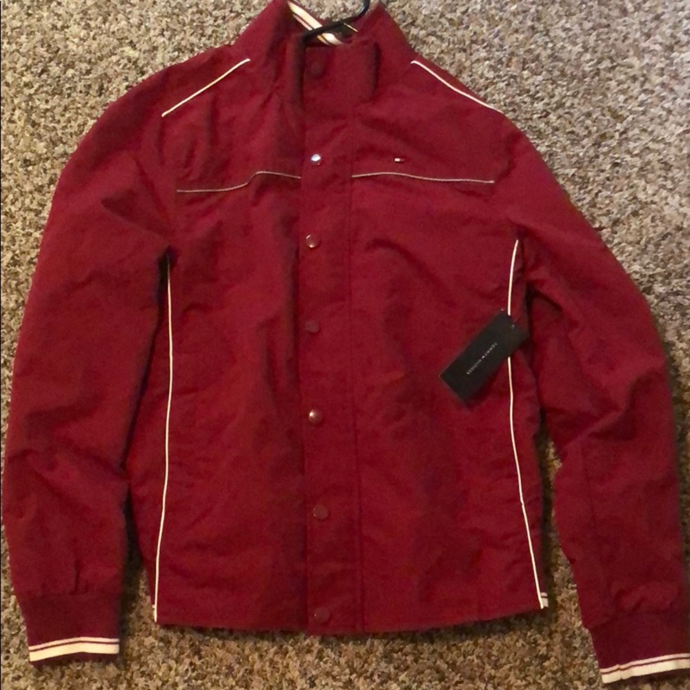 Tommy Hilfiger Maroon Jacket